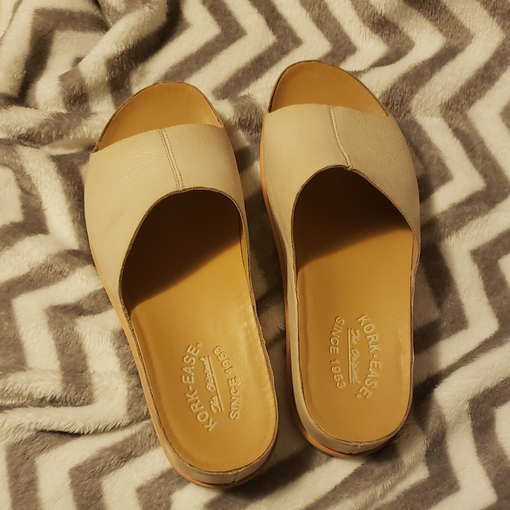 Kork-Ease Tutsi Leather Slides